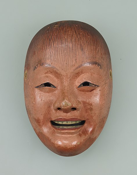 File:Shōjō (Noh mask), Tokyo National Museum C-1535.jpg