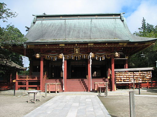 Shiogama Shrine Betsugu haiden