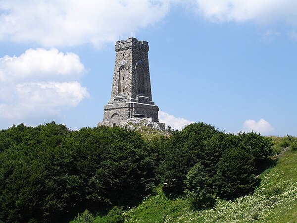 The monument on Shipka