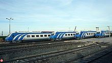 Siemens DMUs capable of traveling at 200 km/h manufactured in Iran, 2007 Siemens locomotives manufactured in Iran.jpg