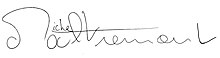 signature de Michel d