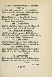 Page 135 du fac-similé de cette édition de 1905, où l'on trouve le plus fameux distique de Silesius : celui de la Rose Ohne Warum (« Sans pourquoi »), [voir ci-dessous].
