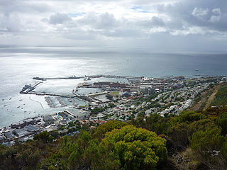 Naval Base Simons Town Naval base in Cape Town, South Africa
