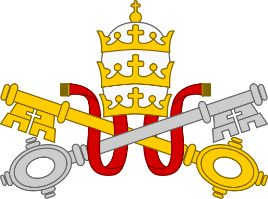 File:Simple papal tiara and keys.svg