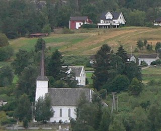 Solvorn Church Church in Sogn og Fjordane, Norway