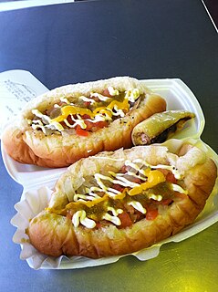Sonoran hot dog Mexican-style hot dog