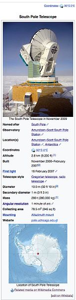 File:South Pole Telescope infobox from Wikidata.jpg