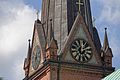 * Nomination Hamburg-Alsterdorf, church St. Nicolaus, tower with clock --Dirtsc 09:25, 21 February 2017 (UTC) * Decline  Oppose Overprocessed. Colour banding on the clouds. --A.Savin 16:09, 21 February 2017 (UTC)