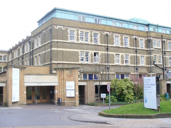 Entrance to the main campus on Waldegrave Road