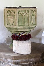 Thumbnail for File:St Mary, Gedding - Font - geograph.org.uk - 4050006.jpg