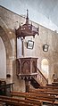 * Nomination Pulpit in the St Medard church in Saint-Méard, Haute-Vienne, France. (By Tournasol7) --Sebring12Hrs 08:18, 2 October 2021 (UTC) * Promotion  Support Good quality. --F. Riedelio 06:21, 9 October 2021 (UTC)
