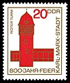DDR-Briefmarke von 1965, Entwurf Manfred Gottschall