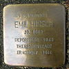 Stolperstein Bochum Werner Hellweg 504 Emil Hirsch