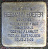 Stolperstein Eppendorfer Landstrasse 74 (Hermann Hoefer) in Hamburg-Eppendorf.JPG