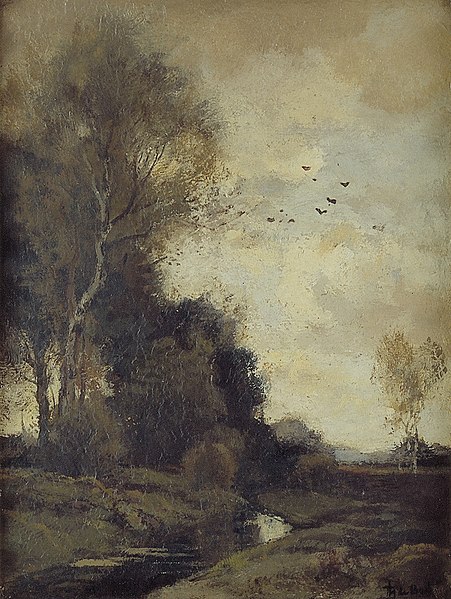 File:T.E.A. de Bock - Landschap met bomen aan greppel - AB9249 - Cultural Heritage Agency of the Netherlands Art Collection.jpg