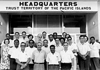 TTPI High Commissioner and staff, 1960s. TTPI High Commissioner and staff.jpg