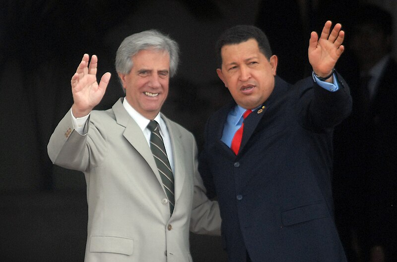 File:Tabaré Vázquez with Hugo Chávez.jpg