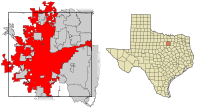 місто Форт-Уерт у окрузі Таррант та у штаті Техас