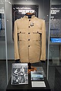 The Beatles' stage clothing (front) - "Ladies and Gentlemen... the Beatles!" exhibit at LBJ Presidential Library, Austin, TX, 2015-06-23 16.21.49.jpg