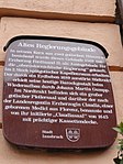 Innsbruck: Altes Regierungsgebäude — Schild