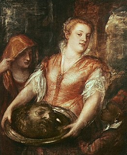 <i>Salome</i> (Titian, private collection) Painting by Titian