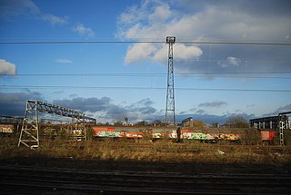 <span class="mw-page-title-main">Willesden Brent Sidings</span> Train stabling point in Willesden, Brent, England