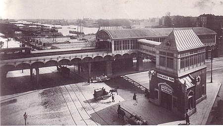 U Bahn Berlin Stralauer Tor Osthafen 1902