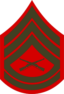 Gunnery sergeant Military rank in the United States