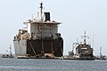 USNS 2nd Lt. John P. Bobo unloads supplies. (19286081978).jpg