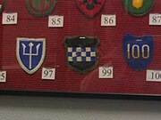 97e (Trident), 99e (Checkerboard) en 100e (Century) infanteriedivisie