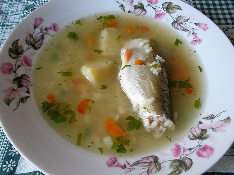 Sopa de pescado - Wikipedia, la enciclopedia libre