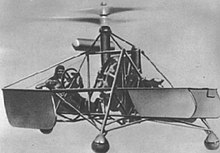 The AH-4 in flight