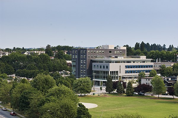 Street entrance to VCC Broadway campus