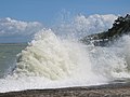 Vagues sur le Plat Gousset, Granville lors de la tempête Miguel 02.jpg