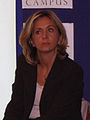 English: Valérie Pécresse, Minister of Higher Education and Research, at the creation meeting of UMP Campus, Rue de la Boétie in Paris, France. Français : Valérie Pécresse, ministre de l'Enseignement Supérieur et de la Recherche, à la réunion de lancement d'UMP Campus, au siège national de l'UMP, rue de la Boétie à Paris, France.