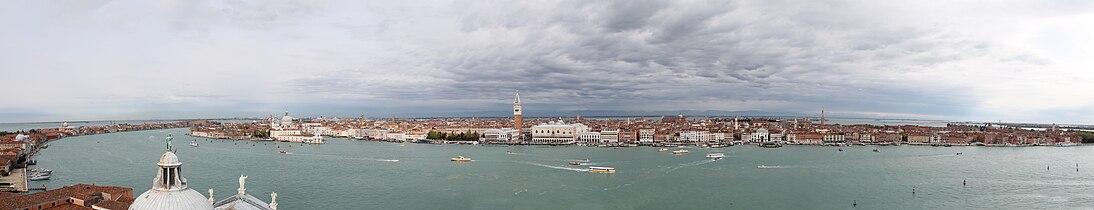 View from the tower of San Giorgio Maggiore