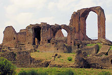 The Villa of the Quintili is one of many sites excavated by the Torlonias in the 19th century Villa quintili.jpg