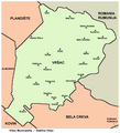 Localités de la municipalité de Vršac