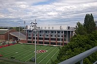West End-Zone Project nearing completion in May 2014 WSUMartinStadium-20140527.jpg