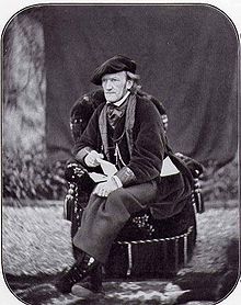 Composer Richard Wagner, who also wrote the libretti for his works Wagner Luzern 1868.jpg