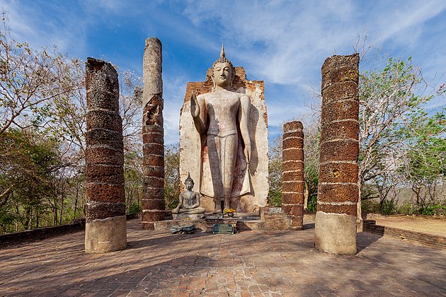 Wat Saphan Hin, Sukhothai