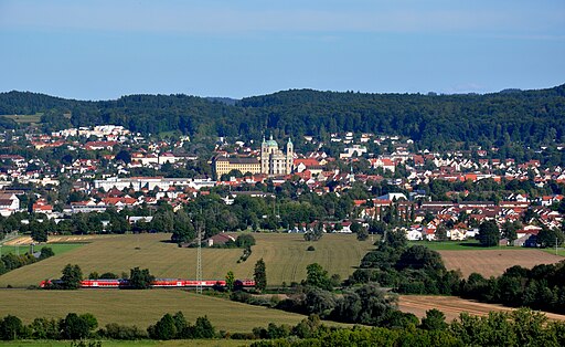 Weingarten Blick von Berg 2010