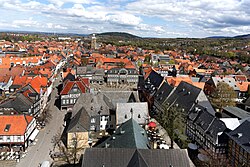 Welterbe Altstadt Goslar, Blick vom Turm der Marktkirche. 06.jpg