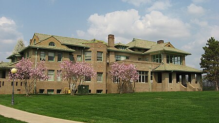 Wheeler Stokely Mansion, southern side