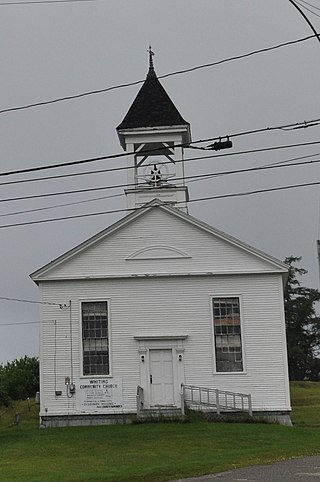 <span class="mw-page-title-main">Union Meeting House (Whiting, Maine)</span> Historic church in Maine, United States