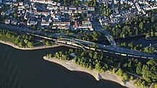 Mündung der Wied in den Rhein