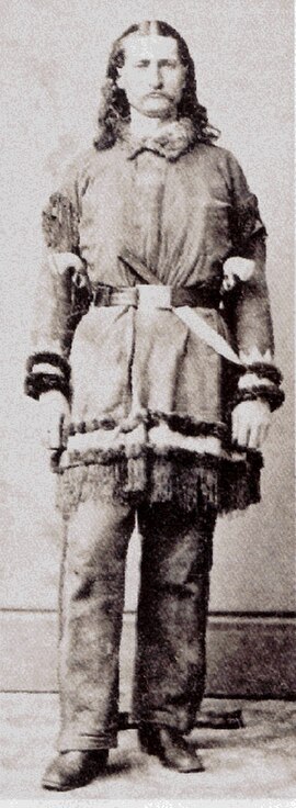 Wild Bill Hickok in 1869