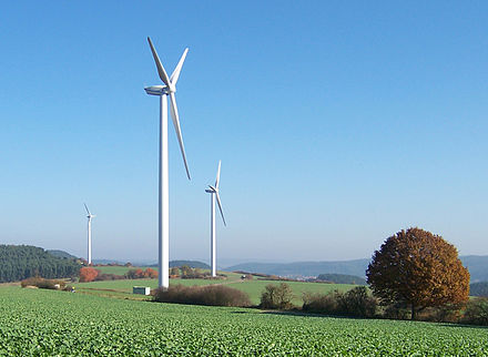 The largest solar power and third-largest wind power capacity in the world is installed in Germany.