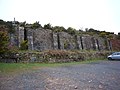 Old building which was part of the china clay works at Shipley bridge