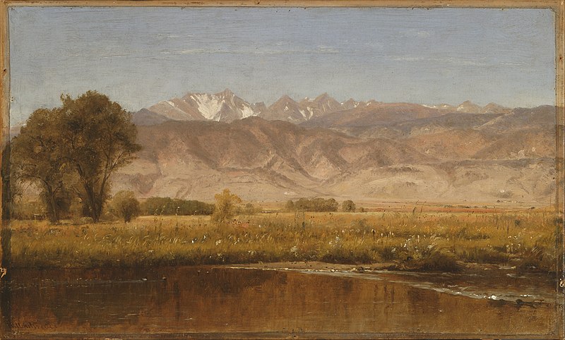 File:Worthington Whittredge - Foothills Colorado - Google Art Project.jpg